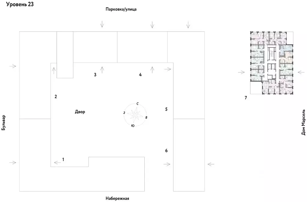 3-к кв. Тюменская область, Тюмень Береговая ул., 78 (54.3 м) - Фото 1