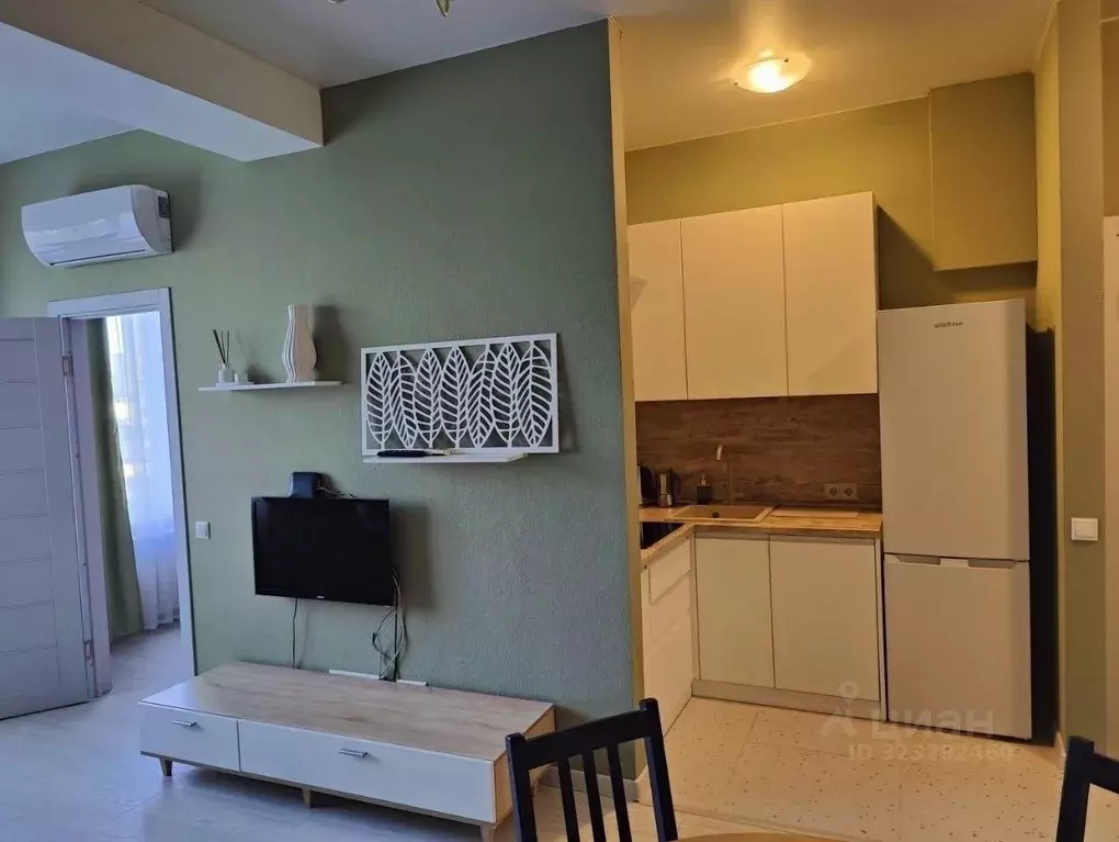 2-к кв. Краснодарский край, Сочи Новый Сочи мкр, ул. Цюрупы, 4Б (46.0 ... - Фото 2