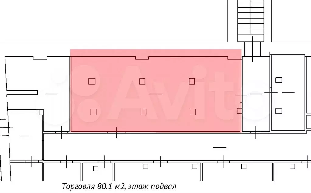 Сдам помещение свободного назначения, 80.1 м - Фото 0