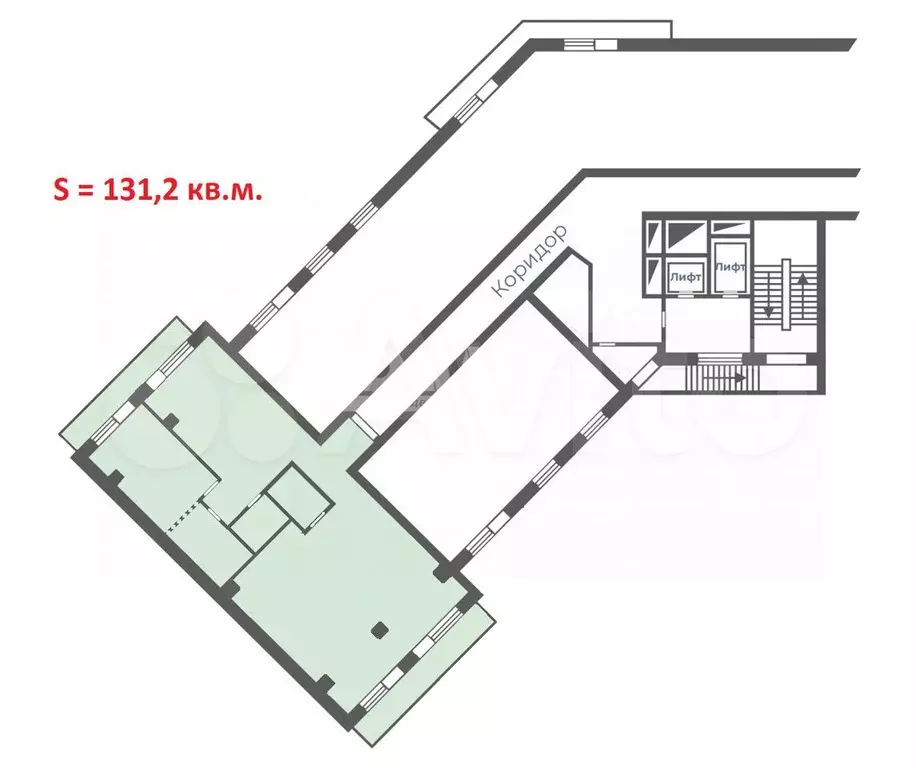 Офис в ЖК  Gagarine Residence - Фото 0