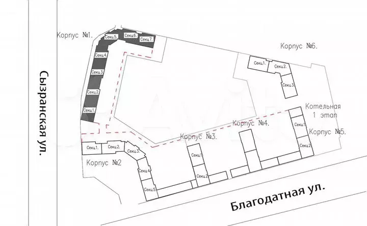 Квартира-студия, 29,5м, 7/12эт. - Фото 1