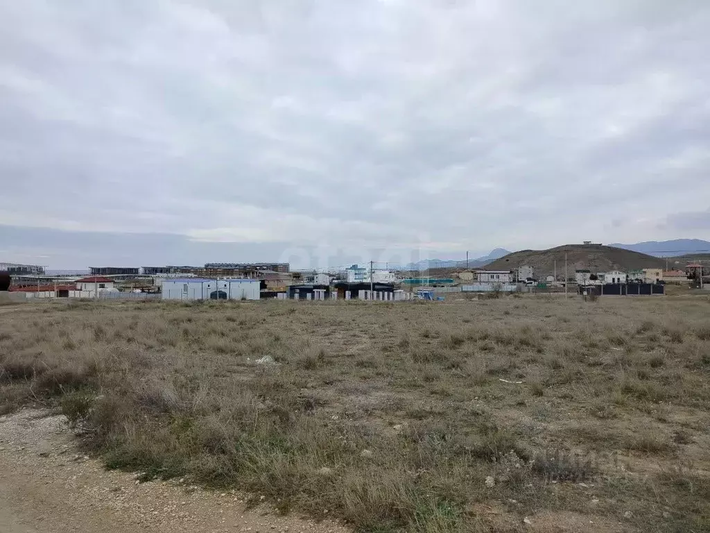 Участок в Крым, Судак муниципальный округ, с. Миндальное, Солнечная ... - Фото 1