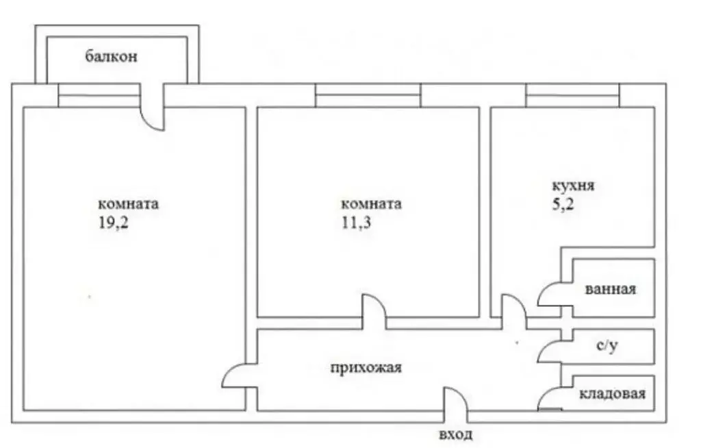 2-комнатная квартира: Липецк, улица имени Баумана, 333к6 (50.4 м) - Фото 1