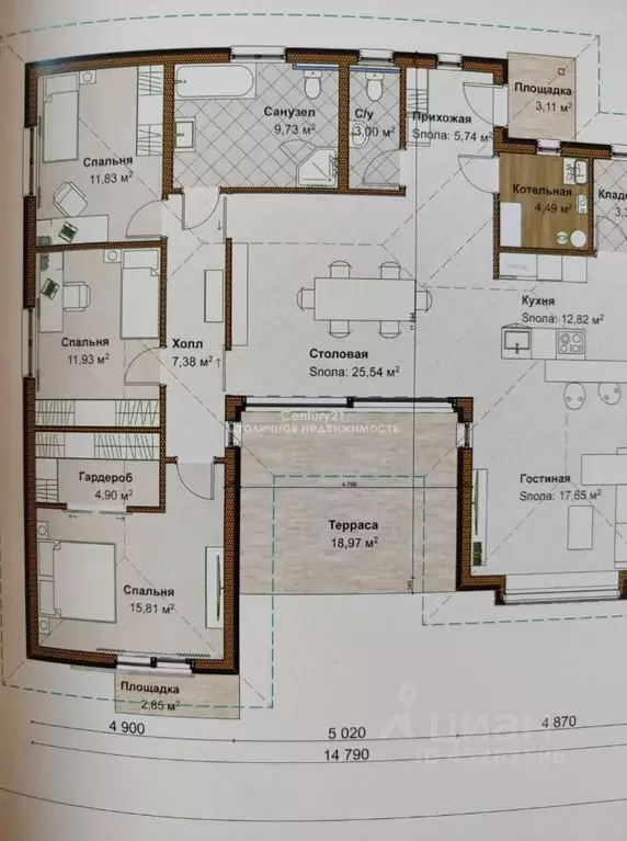 Дом в Москва Чириково-1 СНТ, ул. Сиреневая (181 м) - Фото 1