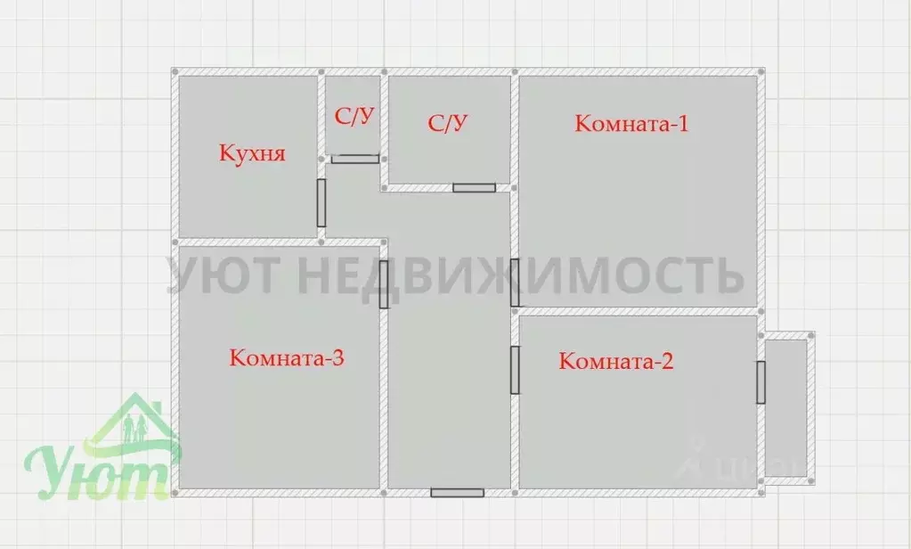 3-к кв. Московская область, Жуковский Московская ул., 10 (87.4 м) - Фото 2