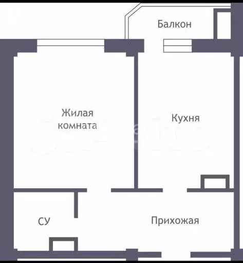 1-комнатная квартира: Ессентуки, улица Буачидзе, 1к4 (55 м) - Фото 0