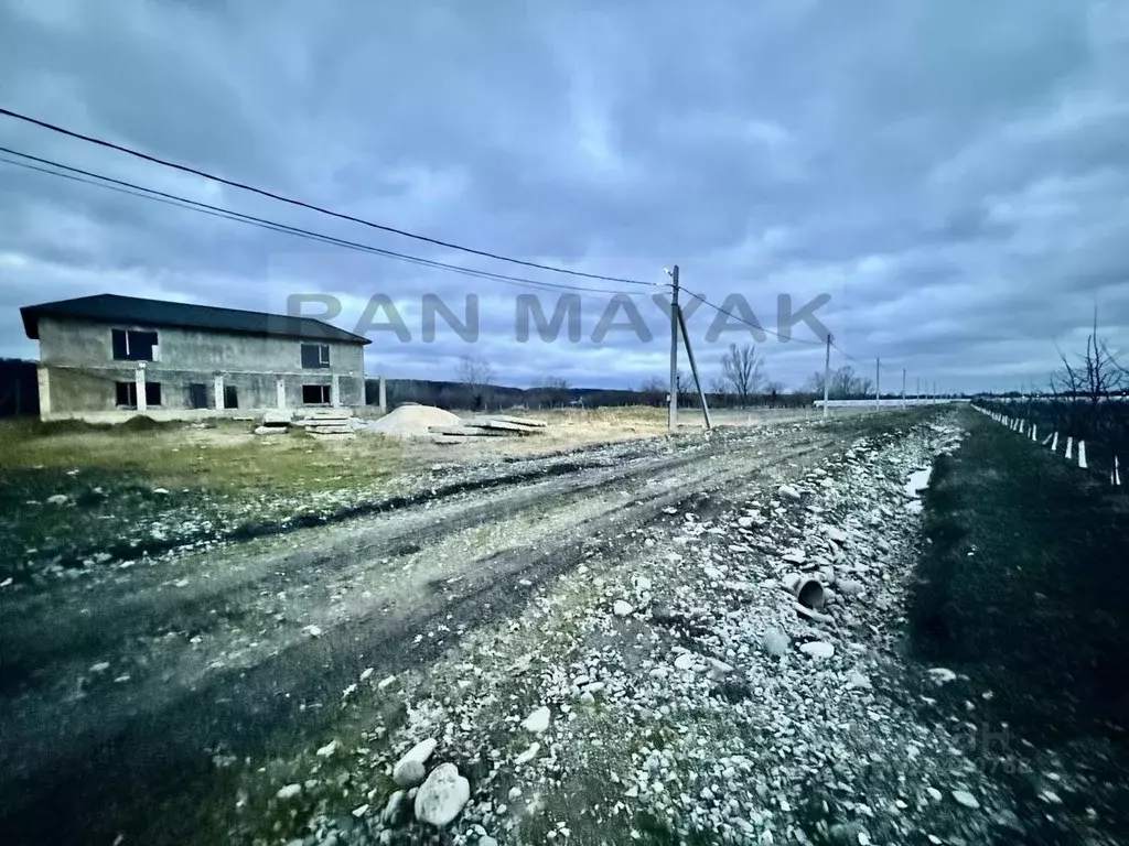 Участок в Адыгея, Майкопский район, пос. Тульский ул. Кубанская (10.0 ... - Фото 1