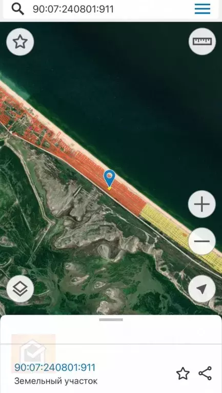 Участок в Крым, Ленинский район, Семисотское с/пос, с. Соляное 2 (6.0 ... - Фото 1