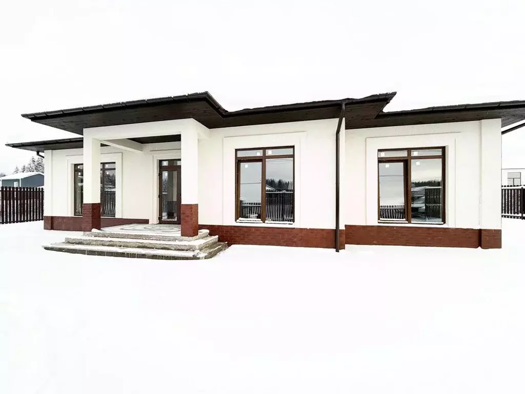 Коттедж в Ленинградская область, Всеволожский район, Агалатовское ... - Фото 1