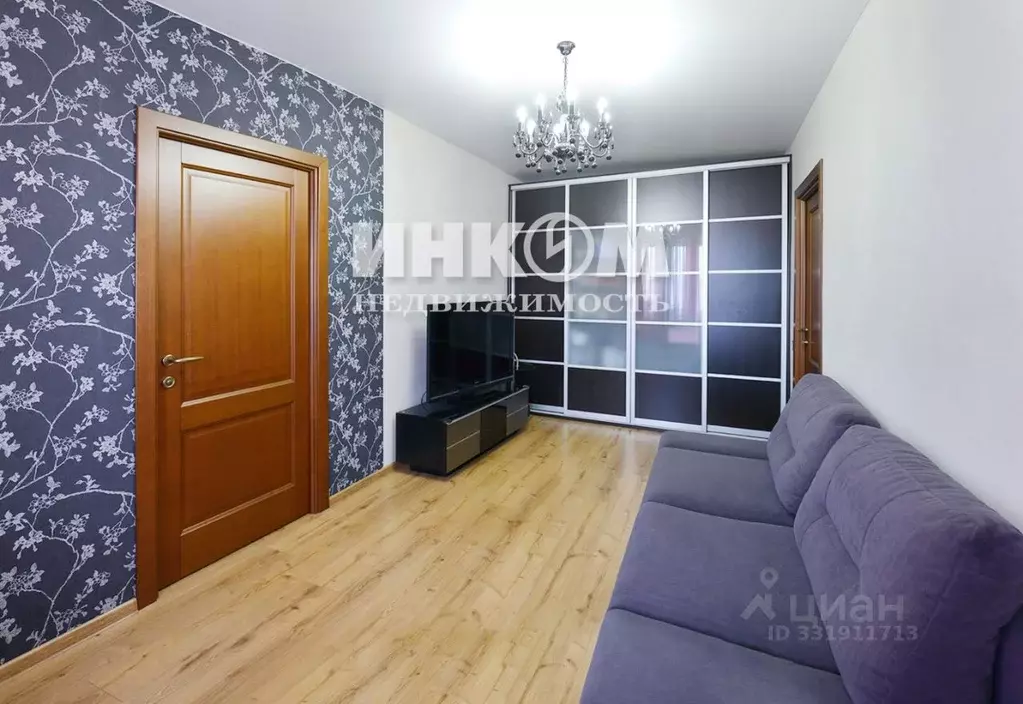 3-к кв. Москва Новодевичий проезд, 10 (53.3 м) - Фото 1