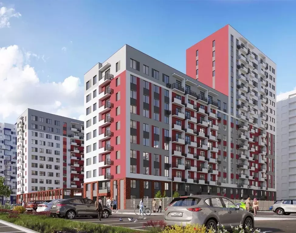 1-к кв. Удмуртия, Ижевск Культбаза жилрайон, 8-й мкр, Ежевика жилой ... - Фото 1