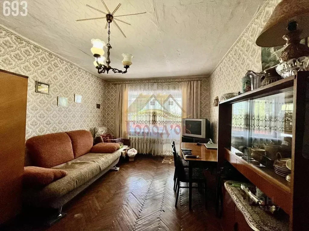1-к кв. Воронежская область, Борисоглебск Народная ул. (33.3 м) - Фото 1