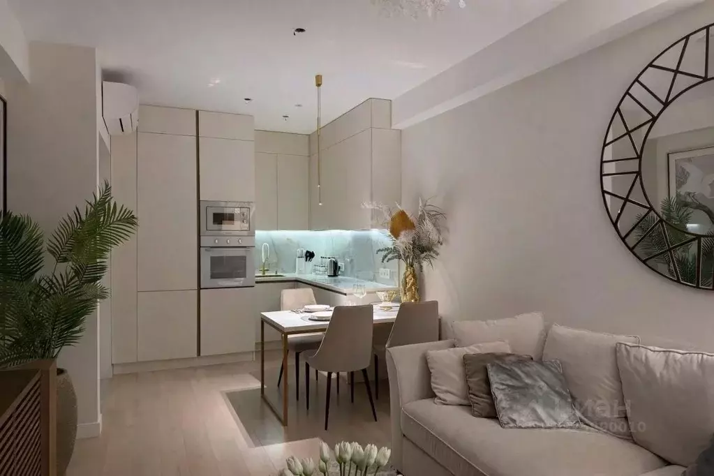 3-к кв. Москва Акватория жилой комплекс, С1 (70.0 м) - Фото 1