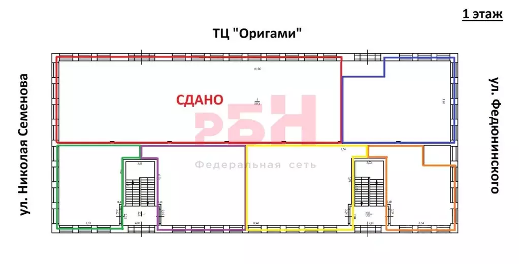 Торговая площадь в Тюменская область, Тюмень ул. Николая Семенова, 20 ... - Фото 2