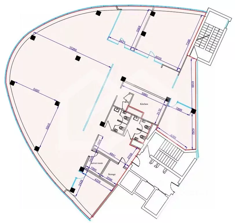 Помещение свободного назначения в Москва Таганская ул., 17-23 (459 м) - Фото 1