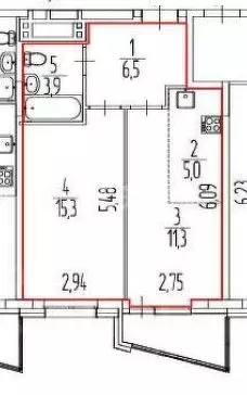 2-к кв. Пермский край, Пермь ул. Фрезеровщиков, 67А (44.3 м) - Фото 2