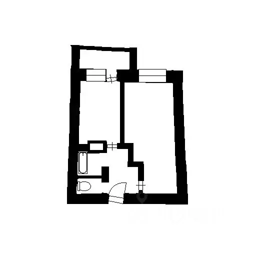 1-к кв. Воронежская область, Воронеж ул. Димитрова, 2а (40.0 м) - Фото 2