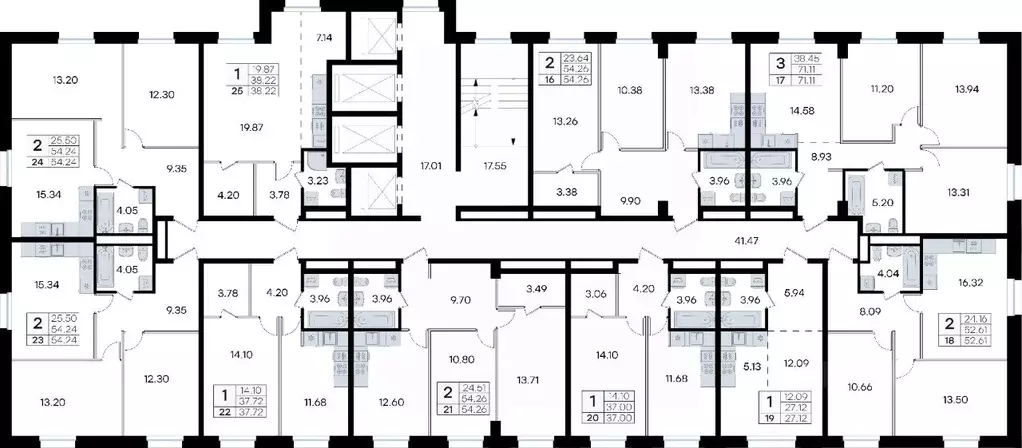 2-к кв. Приморский край, Владивосток ул. Тухачевского, 80 (54.26 м) - Фото 2