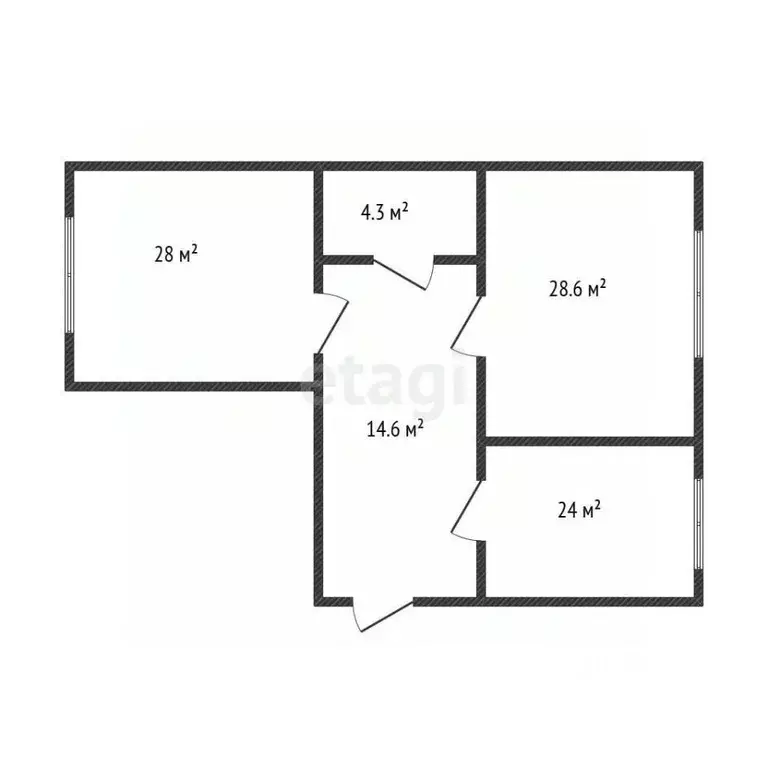 2-к кв. Дагестан, Махачкала ул. Мирзабекова, 183 (99.5 м) - Фото 1