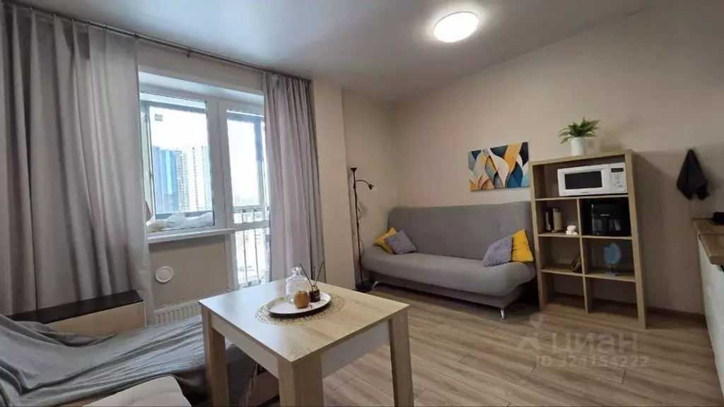 Студия Новосибирская область, Новосибирск Закаменский мкр, 16 (24.0 м) - Фото 1