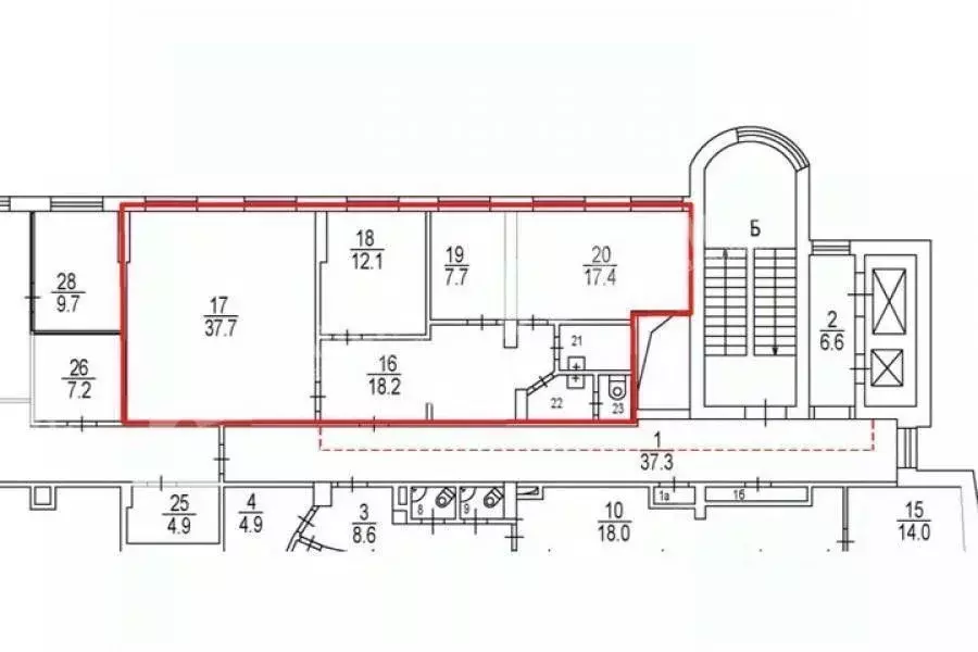 Офис в Москва ул. Усачева, 33С1 (110 м) - Фото 2