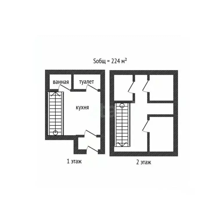 Дом в Брянская область, Клетня рп ул. Ленина (224 м) - Фото 2