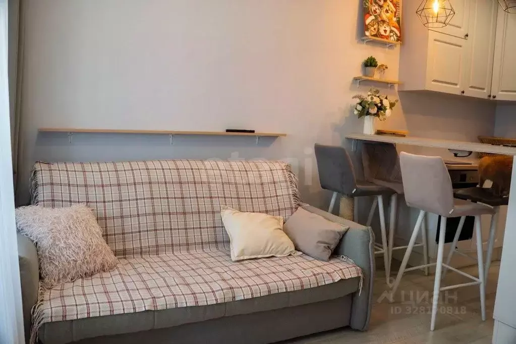 Студия Тюменская область, Тюмень ул. Вадима Бованенко, 1 (23.7 м) - Фото 2