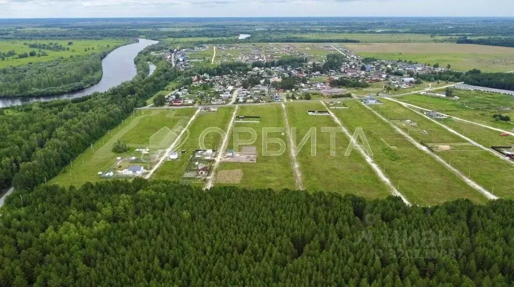 Участок в Тюменская область, Тюменский район, д. Есаулова ул. Весенняя ... - Фото 0