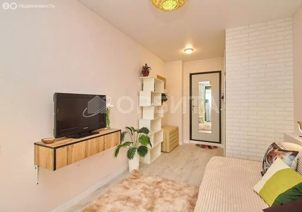 1-комнатная квартира: Тюмень, Харьковская улица, 69А (15 м) - Фото 2