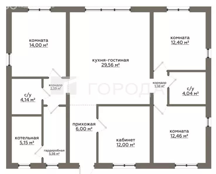 Дом в Октябрьский, Центральная улица, 9 (109 м) - Фото 2
