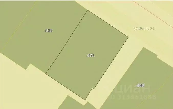 Участок в Челябинская область, Челябинск ул. Бехтерева, 55 (3.64 сот.) - Фото 2
