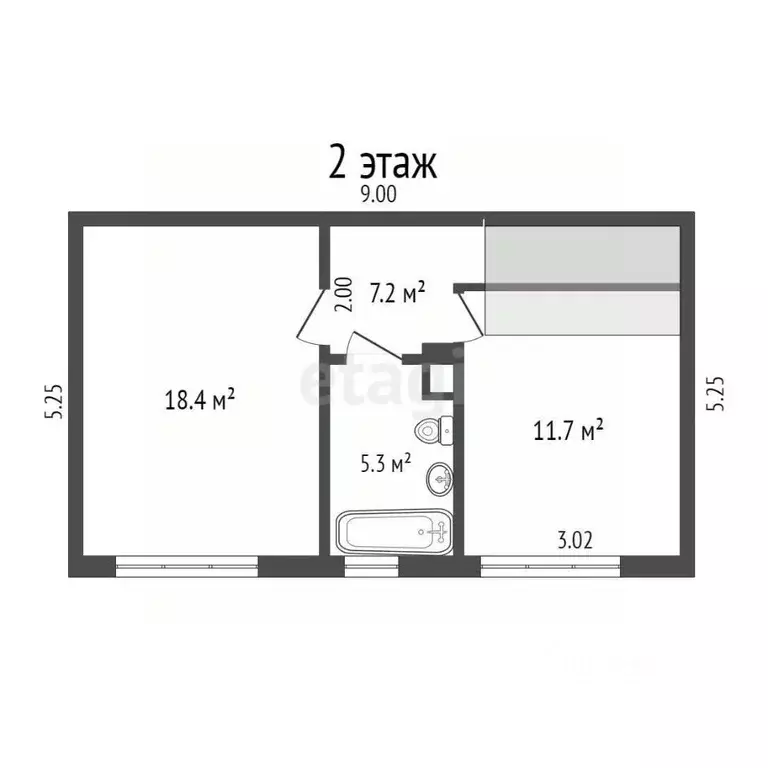 Таунхаус в Тюменская область, Тюменский муниципальный округ, д. ... - Фото 2