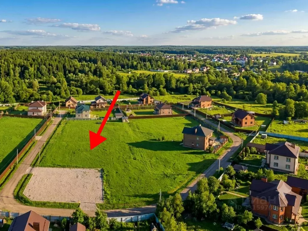 Участок в Московская область, Домодедово городской округ, д. Привалово ... - Фото 1