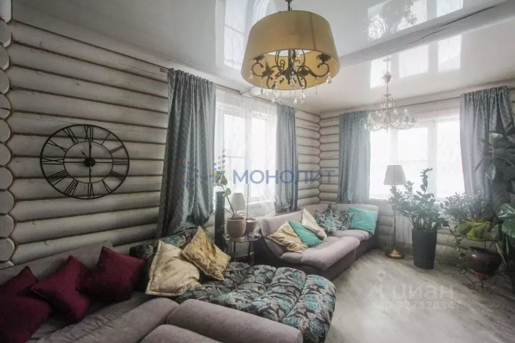 Коттедж в Нижегородская область, Нижний Новгород д. Новопокровское, ... - Фото 2