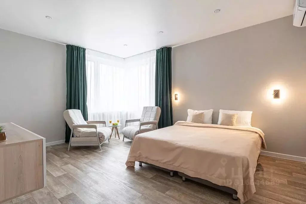 2-к кв. Татарстан, Казань ул. Мансура Хасанова, 15 (57.0 м) - Фото 1