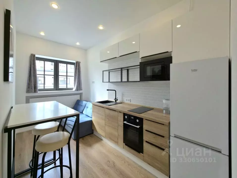 Студия Москва Электрозаводская ул., 33С1 (18.0 м) - Фото 1
