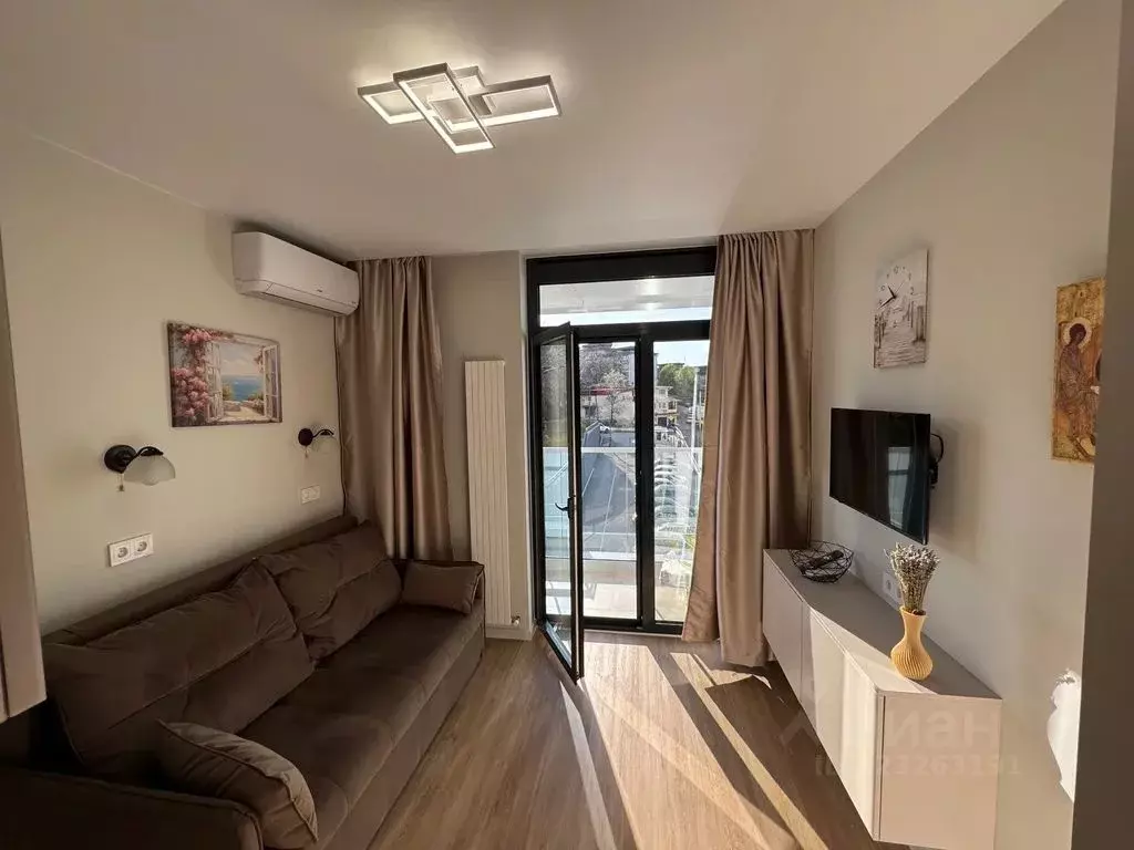 1-к кв. Краснодарский край, Сочи Бытха мкр, ул. Ясногорская, 16/2к8 ... - Фото 1