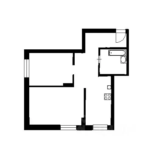2-к кв. Новосибирская область, Новосибирск ул. Лескова, 23 (63.5 м) - Фото 1