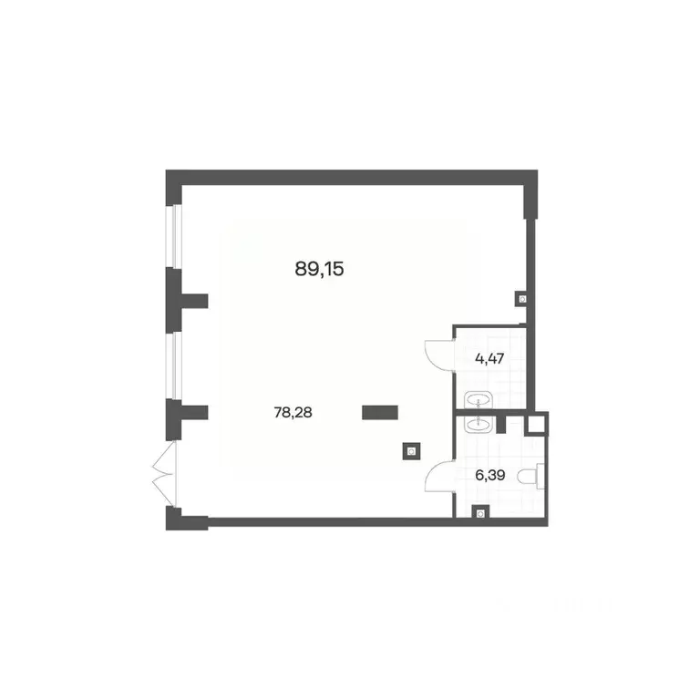 Помещение свободного назначения в Санкт-Петербург ул. Русановская, 12 ... - Фото 2