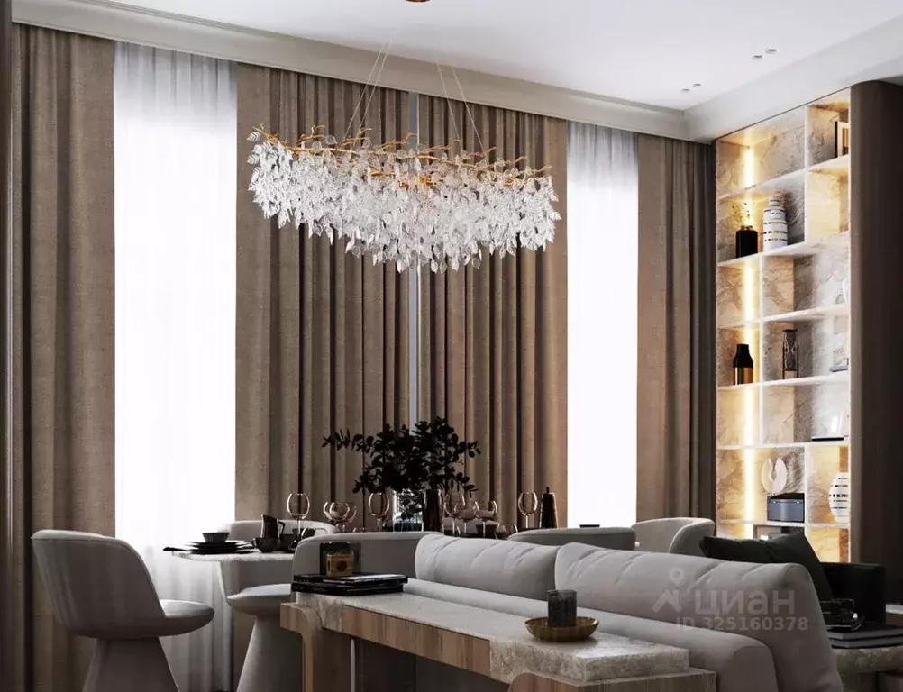 4-к кв. Москва ул. Макаренко, 2/21С2 (120.0 м) - Фото 2