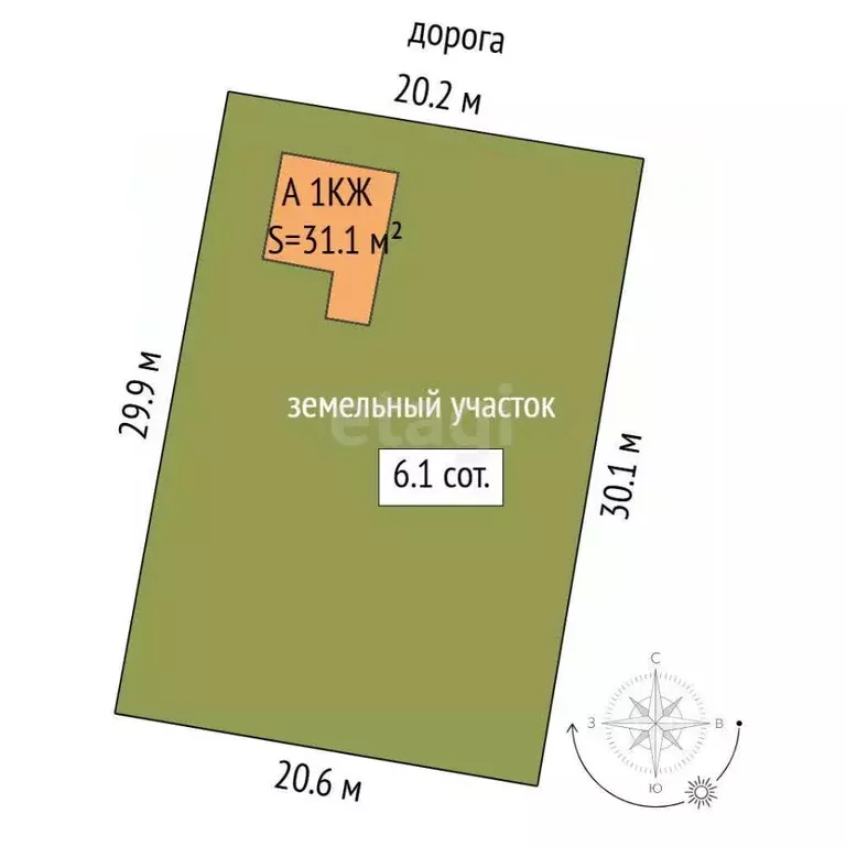 Дом в Тюменская область, Тюмень СОСН Сирень тер., ул. Нагорная (31 м) - Фото 2