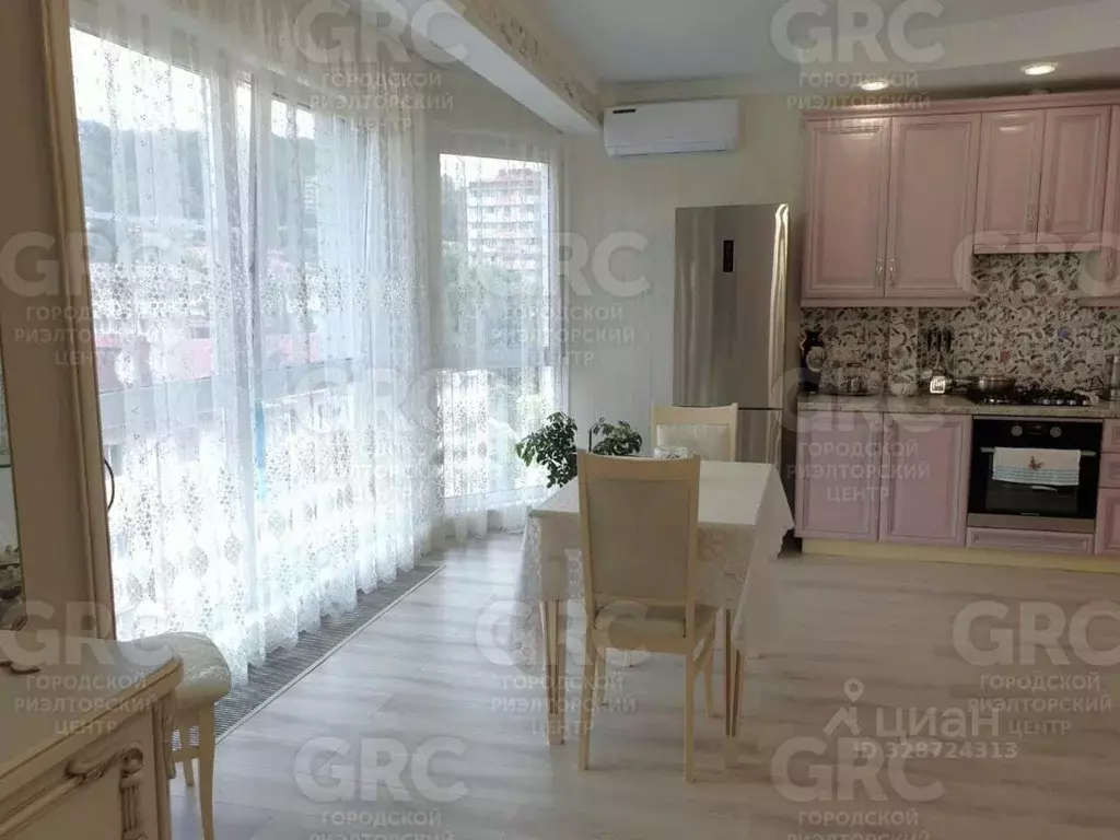 Студия Краснодарский край, Сочи Бытха мкр, ул. Возрождения, 17/1 (34.0 ... - Фото 1