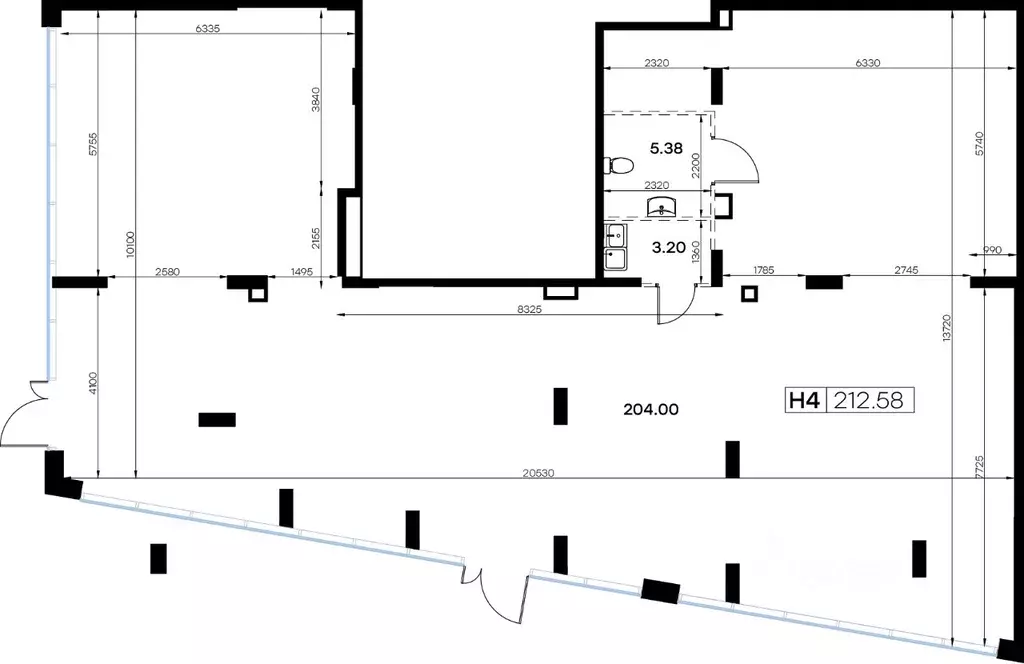 Помещение свободного назначения в Татарстан, Казань Завокзальная ул., ... - Фото 1