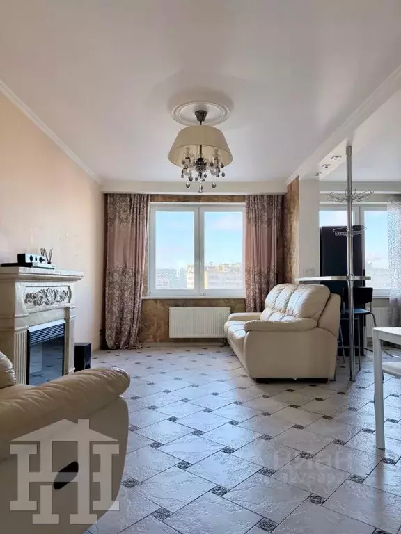 2-к кв. Москва Хорошевское ш., 12к1 (90.0 м) - Фото 1