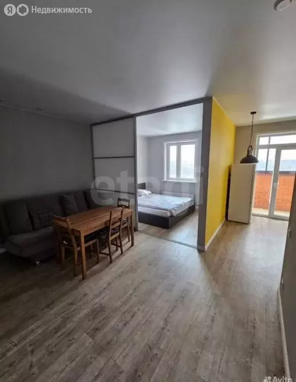 Квартира-студия: Новосибирск, улица Адриена Лежена, 26/2 (34.7 м) - Фото 2