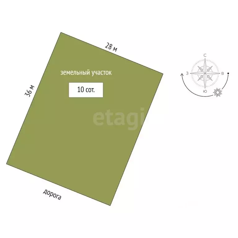 Участок в Татарстан, Тукаевский район, Биюрганское с/пос, д. Кулушево ... - Фото 2