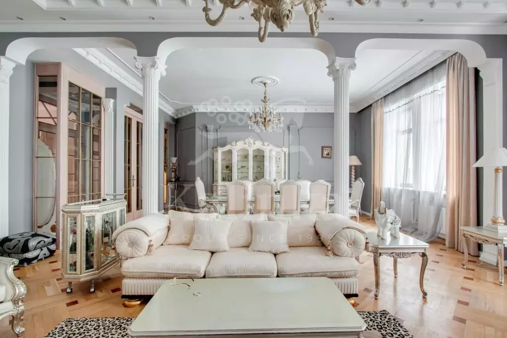 4-к кв. Москва ул. Малая Дмитровка, 23/15С1 (188.1 м) - Фото 1