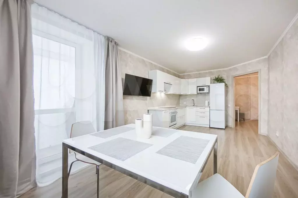 1-к. квартира, 44,9 м, 4/9 эт. - Фото 1