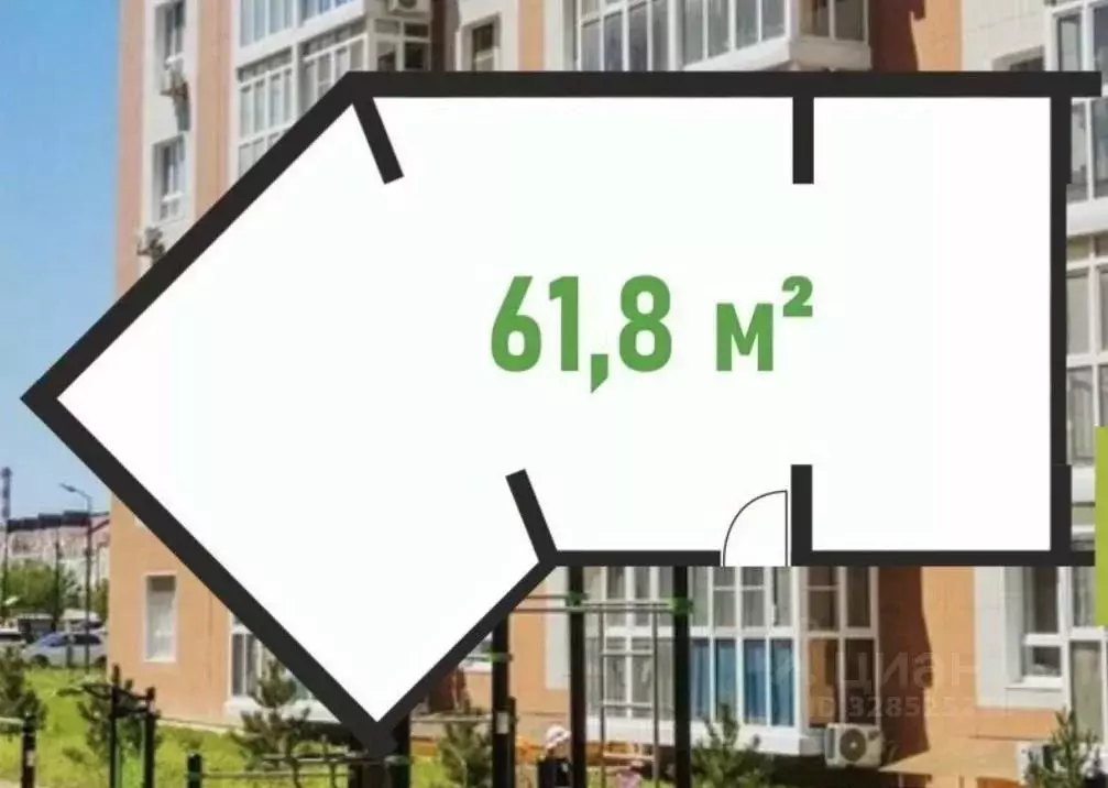 Помещение свободного назначения в Краснодарский край, Анапа ул. ... - Фото 1