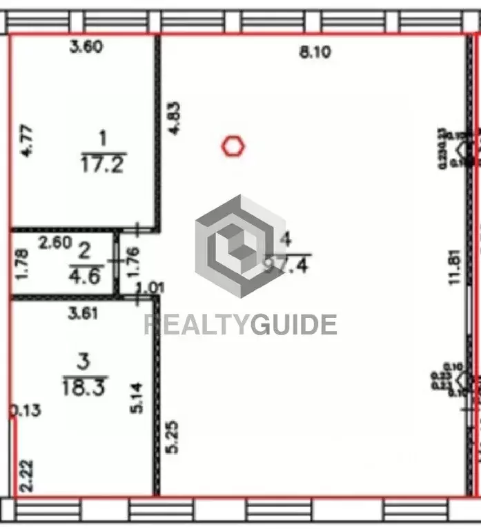 Офис в Москва Холодильный пер., 3к1 (138 м) - Фото 1